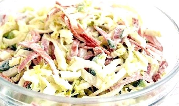 Салат Соломка