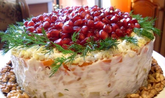 Салат Красная шапочка