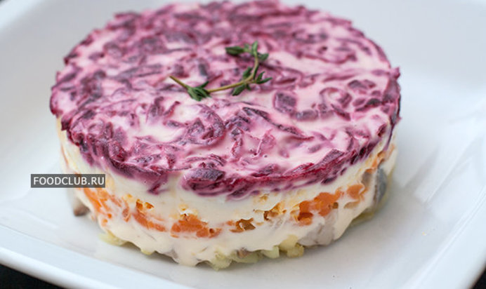 Сельдь под шубой