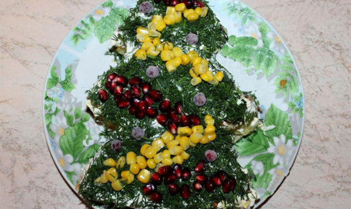 Салат «Елочка»