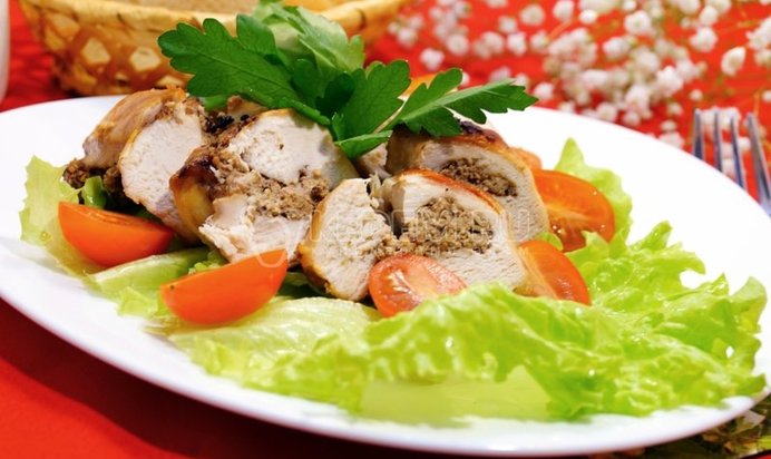 Салат из манго и помидоров