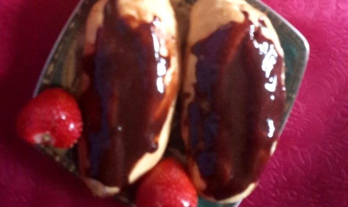 Эклеры с какао