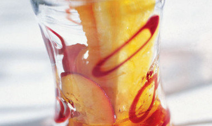 Фруктовый салат с желе