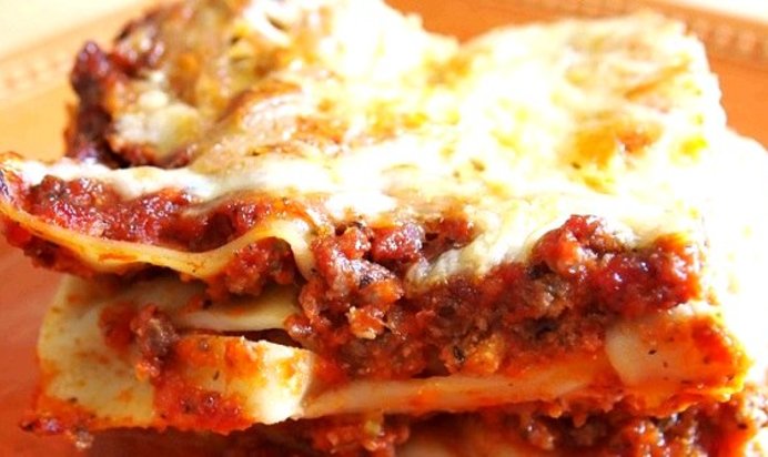 Лазанья со свининой