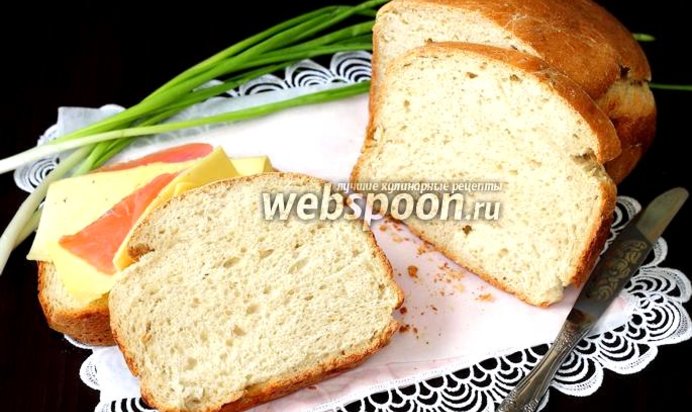 Хлеб на пиве и кефире с овсяными хлопьями в хлебопечке