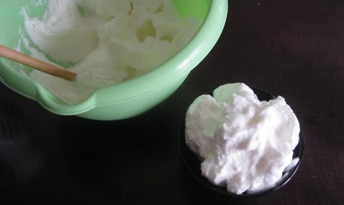 Белковый крем для торта