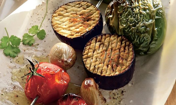 Овощной шашлык