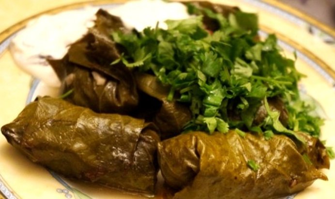 Голубцы из ревеня