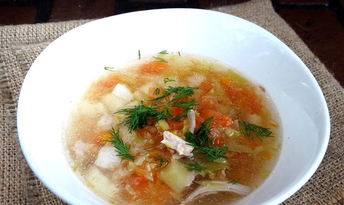 Диетические щи в мультиварке