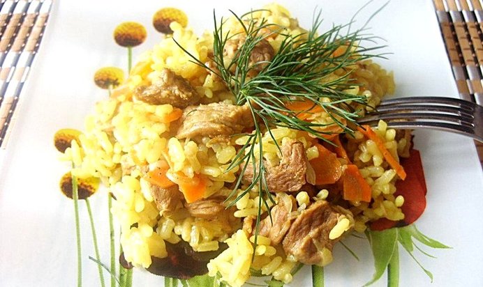 Плов в казане