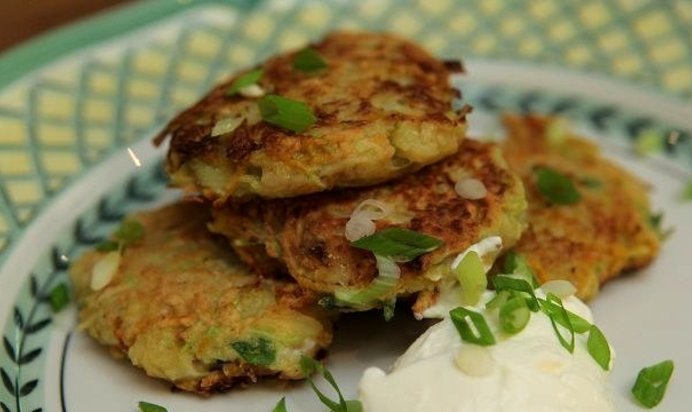 Оладьи из овощей