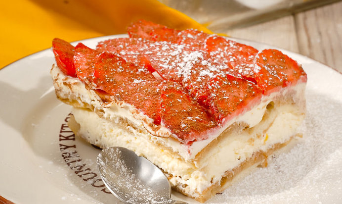 Тирамису с клубникой