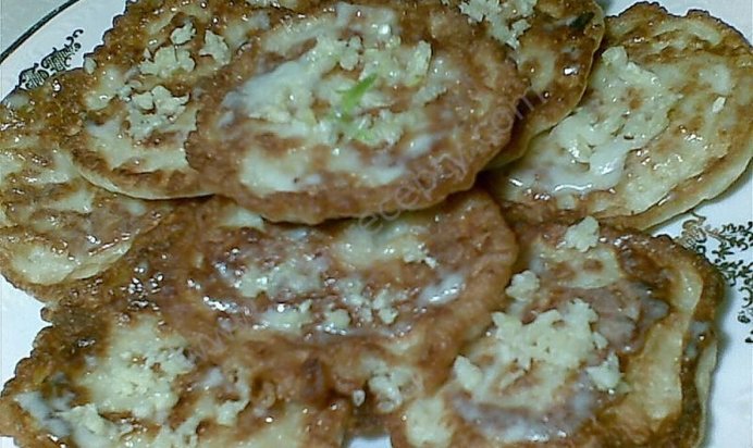 рисовые оладьи из каши