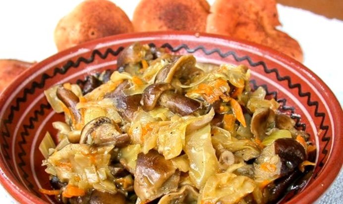 Грибная солянка с опятами