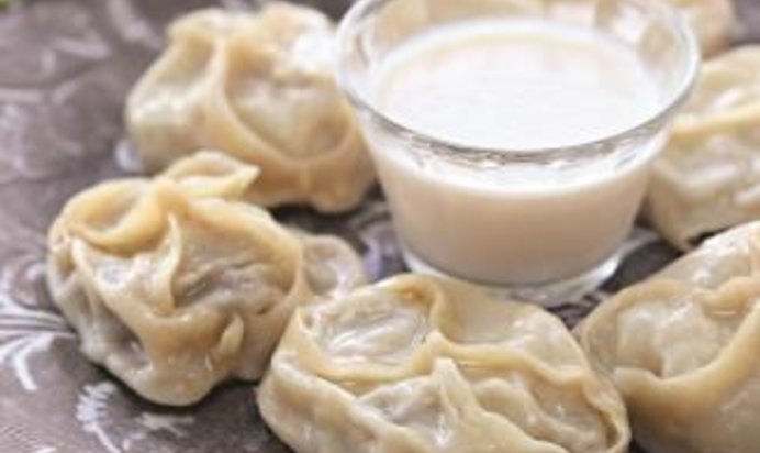 Манты с мясом