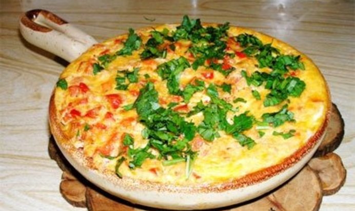 Яичница по-болгарски