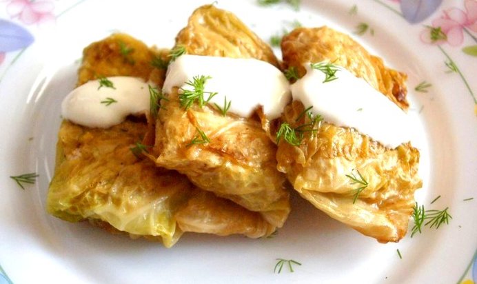 Мясные голубцы