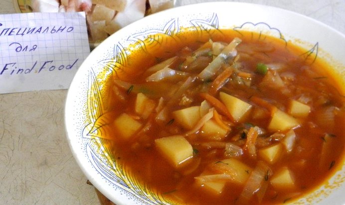 Борщ в мультиварке