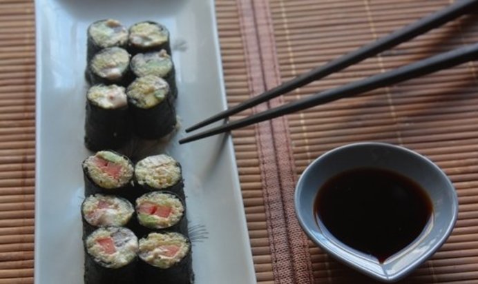 Cыроедческие суши