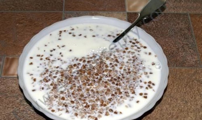 Гречневая каша с молоком