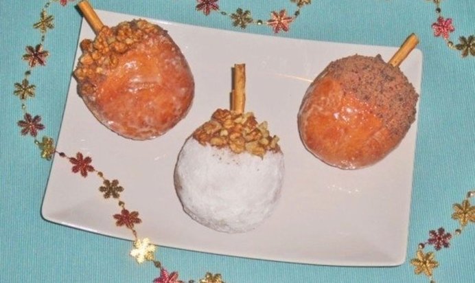 Молочный коктейль с карамелизованным сахаром