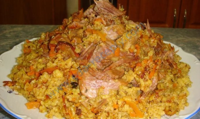 Плов из баранины