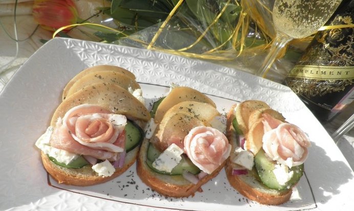 Тосты Весенний комплимент