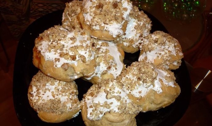 Заварное пирожное классическое