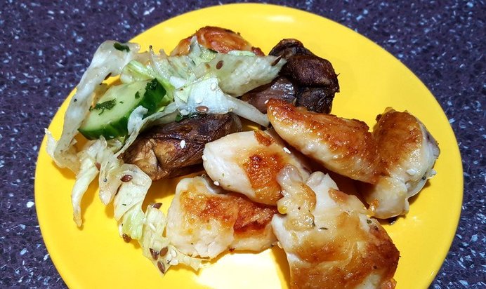 Куриное филе в бутерброднице