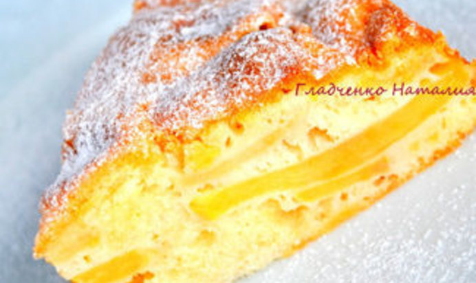 Воздушная шарлотка