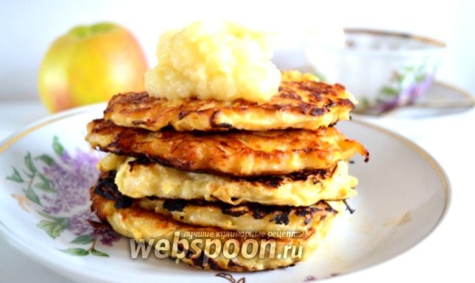 Оладьи из сельдерея