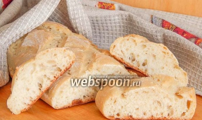 Хлеб на рисовой заварке