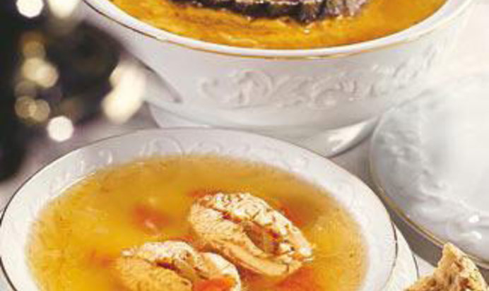 Уха московская из красноперой сопатки