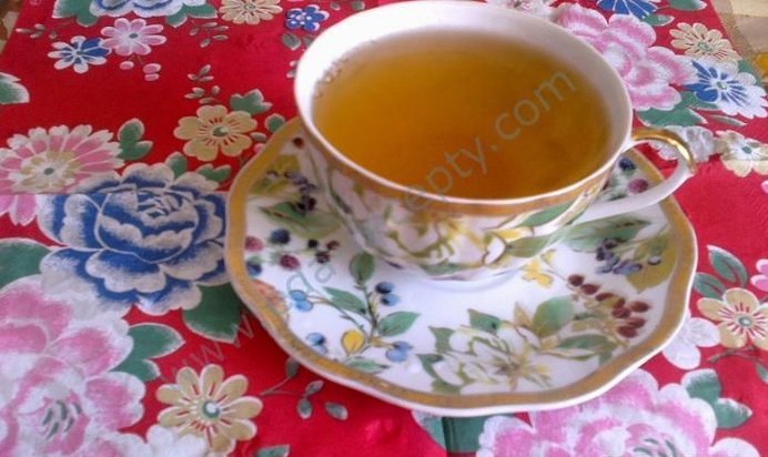 Зеленый чай с мятой