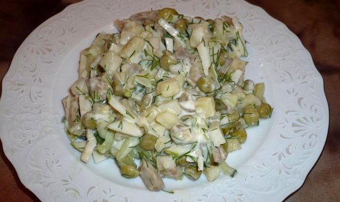 Вегетарианский оливье