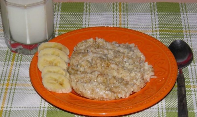 Каша овсяная в мультиварке