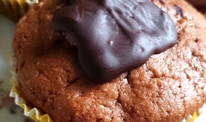 Маффины с двойным шоколадом