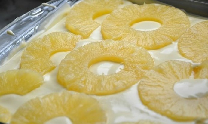 Тирамису с ананасами