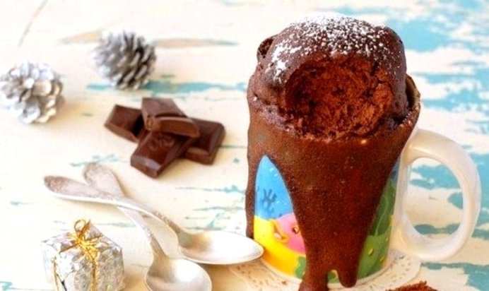 Кексики в микроволновке