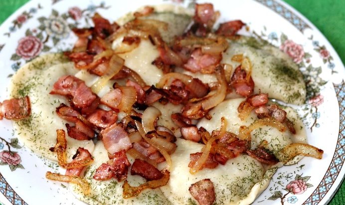 Вареники с квашеной капустой