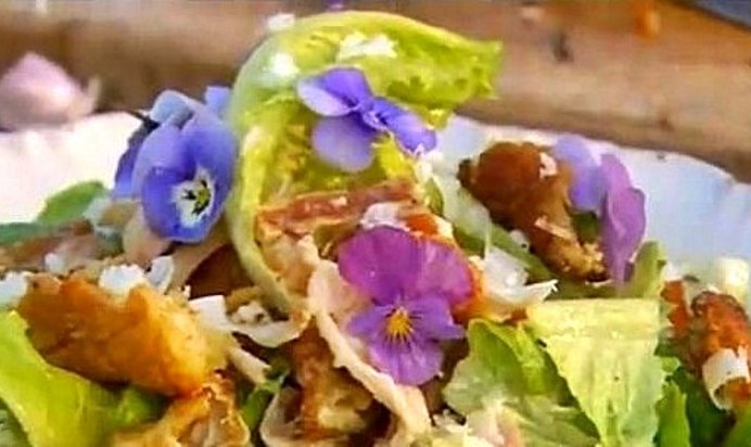 Салат Цезарь от Джейми Оливера