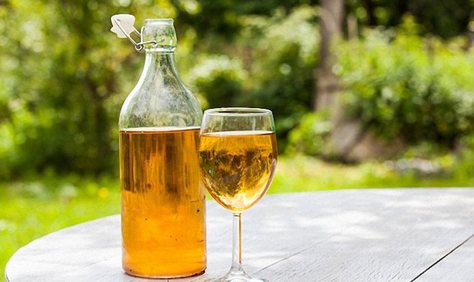 Яблочное вино без дрожжей