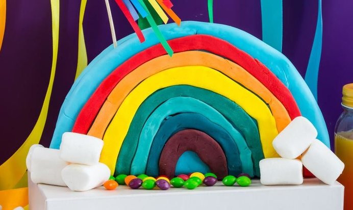 Торт Радуга