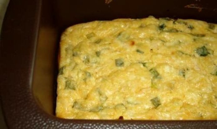 Запеканка из лаваша с сыром и зеленью