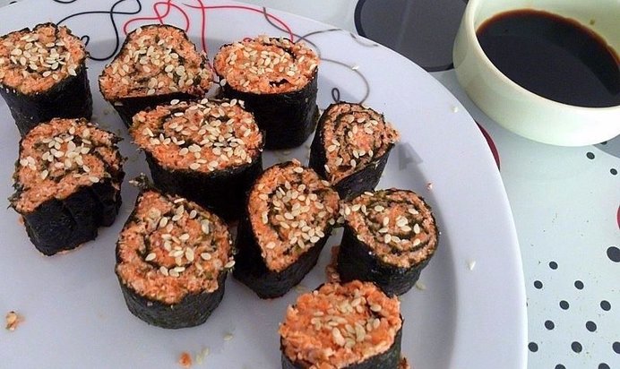 Сыроедные роллы