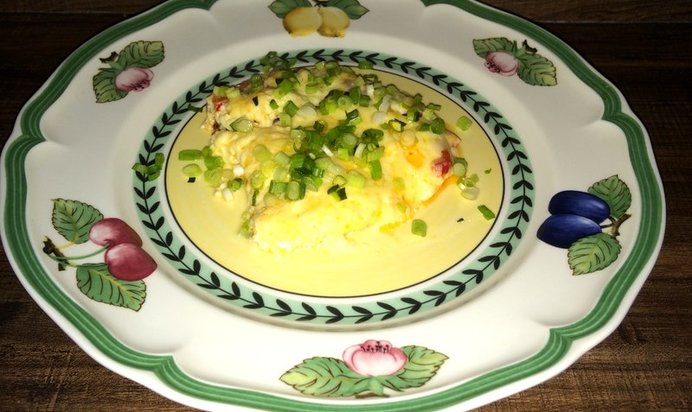 Омлет по-мексикански