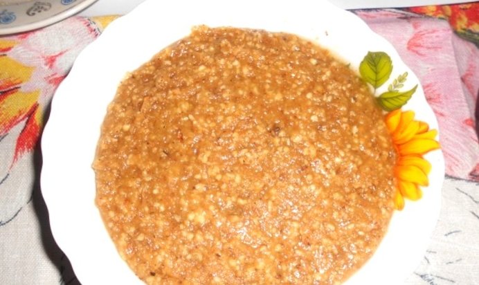 Азербайджанская халва из муки