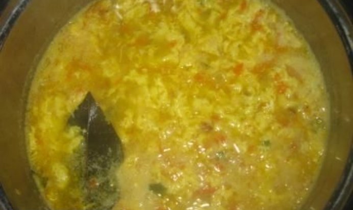 Постный гороховый суп вегетарианский