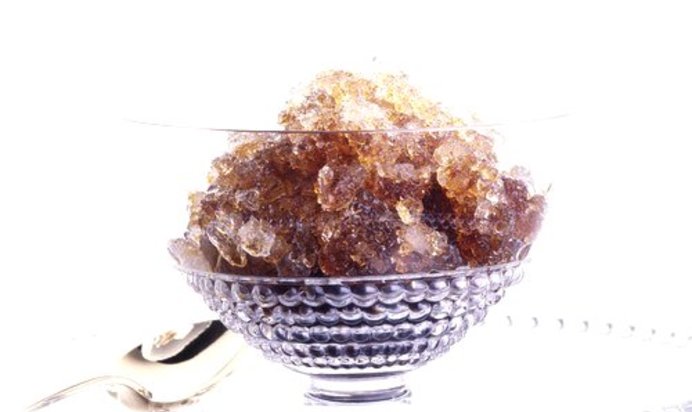 Гранита из лимонного чая