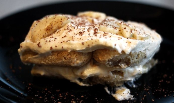 Банановый тирамису